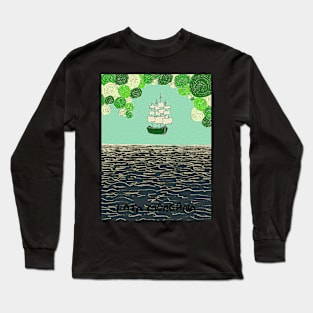 Fata morgana - flying ship Long Sleeve T-Shirt